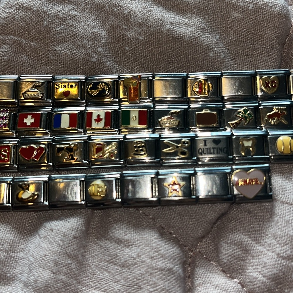 Italian charm bracelets - Picture 10 of 11